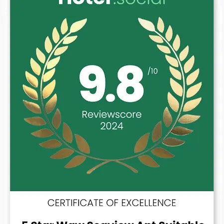 Seaview Apt In With Balcony Apartman